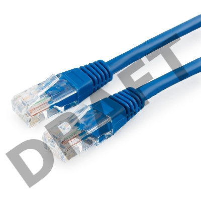 Патч-корд медный UTP Cablexpert PP10-15M/B кат.5e, 15м, литой, многожильный (синий)