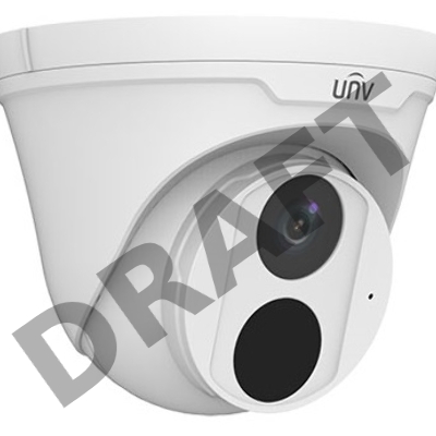 Видеокамера IP Купольная Uniview IPC3612LB-ADF28K-G  фикс. объектив 2.8мм, 2MP, Smart IR 30m, Mic, WDR 120dB, Ultra 265/H.264/MJPEG, MicroSD, POE, IP67