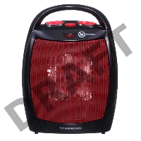 Тепловентилятор Starwind SHV2001 1600Вт черный/красный