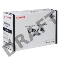 Тонер-картридж CANON C-EXV40 TONER BK EURC-EXV40 3480B006 черный (6000стр.) для Canon iR1133/1133A/1133iF