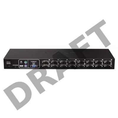 Переключатель D-Link KVM-450 16-портовый переключатель KVM с портами PS2/USB 