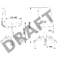 Кресло детское Бюрократ CH-W204NX голубой Velvet 86 крестовина пластик пластик белый