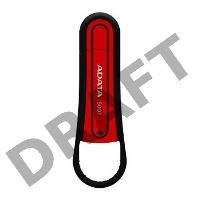 Флеш Диск AData 16Gb C008 AC008-16G-RKD USB2.0 красный