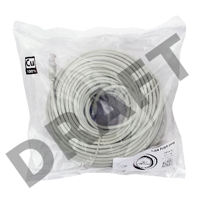 Патч-корд медный UTP Cablexpert PP10-50M кат.5e, 50м, литой, многожильный (серый)