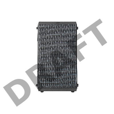 Корпус MIDITOWER ATX W/O PSU Q500L-KANN-S00 COOLER MASTER