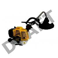 Триммер CHAMPION Т252 разъемный вал(Мощность 0.75/0.68 кВт/л.с., объем двигателя 25,4 см3, вес 5,2 кг, бак 0,35 л, используемая леска 1,6-2,0мм, рукоятка D-образная, изогнутая/разъемная штанга, ширина среза (леска/нож) 400/255, длина штанги 1260 мм.)