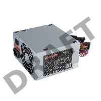 Блок питания Exegate EX219184RUS-S AB450, ATX, SC, 8cm fan, 24p+4p, 3*SATA, 2*IDE, FDD + кабель 220V с защитой от выдергивания