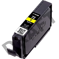 Картридж струйный PGI-72Y (6406B001), для Canon PRO-10, Желтый, 377 стр.