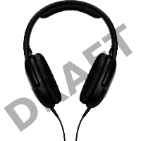 Наушники Sennheiser HD 206 накладные закрытые 21-18000Гц 3м gold 3.5мм адаптер на 6.3мм 108дБ, 507364