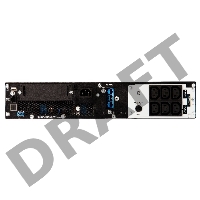 Источник бесперебойного питания APC Smart-UPS SRT, 1000VA/1000W, On-Line, Extended-run, Black, Rack 2U (Tower convertible), Black
