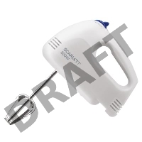 Миксер ручной Scarlett SC-HM40S03 200Вт белый/синий