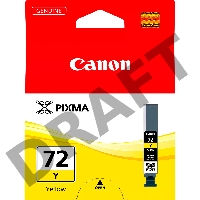 Картридж струйный PGI-72Y (6406B001), для Canon PRO-10, Желтый, 377 стр.