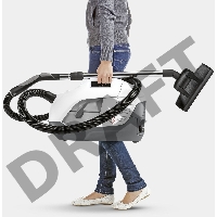 Пылесос Karcher DS 6 Premium Plus белый/черный