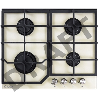 Газовая варочная поверхность Lex GVG 6042 IV LIGHT слоновая кость