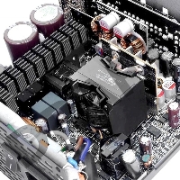 Блок питания Thermaltake ATX 850W Toughpower iRGB Plus 80+ gold (24+4+4pin) APFC 140mm fan color LED 12xSATA Cab Manag RTL