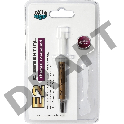 Термопаста Cooler Master IC-Essential E2 (RG-ICE2-TA15-R1) светло-золотистая термопаста, 3.4 г 