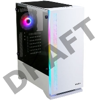 Корпус ZALMAN S5, ATX, WHITE, WINDOW, 2xCOMBO (3.5