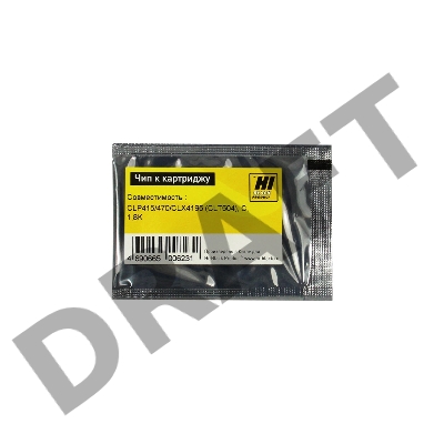 Чип к картриджу Samsung CLP-415/470/CLX4195 (Hi-Black), CLT504, 1.8K, C