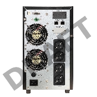 Источник бесперебойного питания CROWN On-Line CMUOA-350-3K EURO 3000VA/2700W, корпус металл, TOWER, АКБ 6*12V/9AH, PF-0.9, AVR 110-300V, порт RJ-11/45+USB/RS-232, EPO, розетки 4*EURO, входной кабель 2 м, вентилятор охлаждения, автомат, слот для SNMP, порт