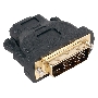 Переходник Aopen HDMI 19F to DVI-D 25M позолоченные контакты <ACA312> 
