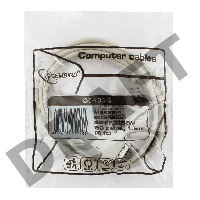 Кабель удлинитель COM порта Gembird/Cablexpert, 9M/9F, 1.8м, пакет CC-133-6