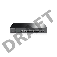 Сетевое оборудование TP-Link SMB TL-SG3210 Коммутатор JetStream 8-Port Gigabit L2 Lite Managed Switch with 2 SFP Slots