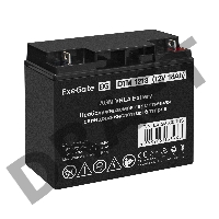 Аккумуляторная батарея ExeGate DTM 1218 (12V 18Ah, клеммы F3 (болт М5 с гайкой))