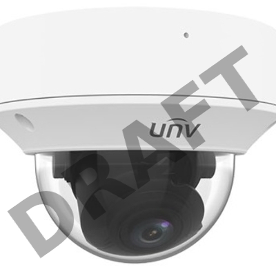 Видеокамера Uniview  IP купольная антивандальная, 1/2.8