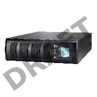Источник бесперебойного питания CROWN On-Line CMUOA-300X-6K 6000VA/5400W, корпус металл, TOWER&RACK, 3U+3U, АКБ 16*12V/7AH, PF-0.9, AVR 110-300V, порт USB+RS-232, EPO, розетки - клемная колодка (Ph+N+GND), входной кабель 2,5 м, вентилятор охлаждения, авто