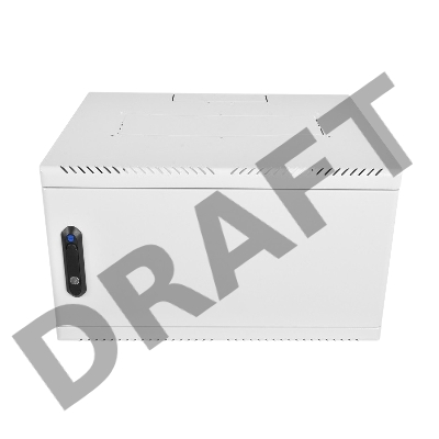 Шкаф телекоммуникационный настенный 9U (600  300) дверь металл