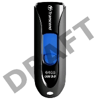 Флэш Диск Transcend USB Drive 64Gb JetFlash 790 TS64GJF790K {USB 3.0}