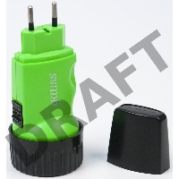 Фонарь ручной модель GFL103 1W 40lm NI-MH 250mAh LED 1/12/72