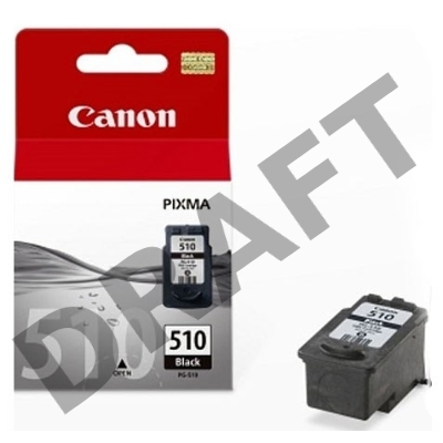 Картридж струйный PG-510Bk (2970B007), для Canon PIXMA MP240, 260, 480, MX320, 330, черный, 220стр.