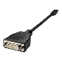 Кабель Leadtek X0101G00247A DVI to mini-DisplayPort cable 45cm/BLACK {50}
