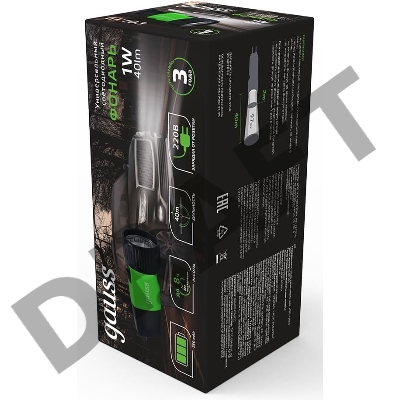 Фонарь ручной модель GFL103 1W 40lm NI-MH 250mAh LED 1/12/72