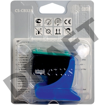 Картридж струйный Cactus CS-CB338 трехцветный для №141XL HP DeskJet D4263/D4363/D5360 (18ml)