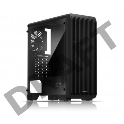 Корпус Zalman S2 черный без БП ATX 2x120mm 2xUSB2.0 1xUSB3.0 audio bott PSU