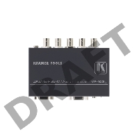 Преобразователь сигнала Kramer Electronics VP-102xl сигналов VGA в RGBHV и стерео аудио сигналов, регулятор уровня аудиосигнала (видео: 420MHz; аудио: >100kHz)