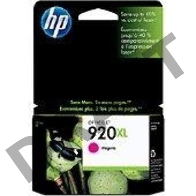 Картридж струйный HP 920XL CD973AE пурпурный для HP OJ 6000/6500 (700стр.)