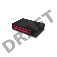 Коммутатор Mercusys MS105G 5G неуправляемый