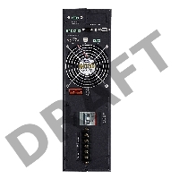 Источник бесперебойного питания CROWN On-Line CMUOA-300X-6K 6000VA/5400W, корпус металл, TOWER&RACK, 3U+3U, АКБ 16*12V/7AH, PF-0.9, AVR 110-300V, порт USB+RS-232, EPO, розетки - клемная колодка (Ph+N+GND), входной кабель 2,5 м, вентилятор охлаждения, авто