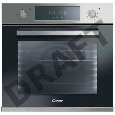 Духовой шкаф Электрический Candy FCP625VXL/E нержавеющая сталь/черный, встраиваемый