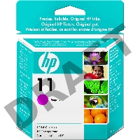Картридж струйный HP 11 C4837A пурпурный для HP DJ 2000C/CN/2500C/2200/2250/500/800