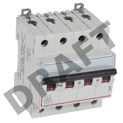 Автоматический выключатель DX3-E C63 4П 6000/6kA Автоматический выключатель DX3-E C63 4П 6000/6kA