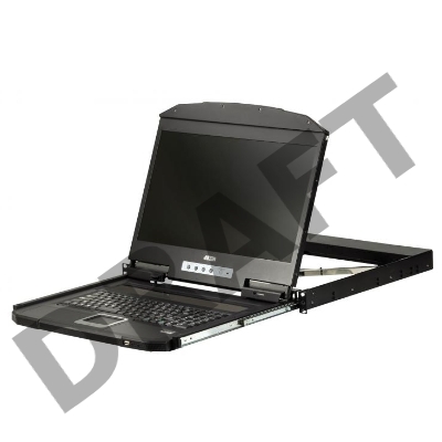 Консоль управления, для KVM-переключателей, электрон., 19