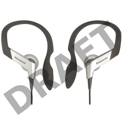 Наушники Panasonic RP-HS6E-S вкладыши с заушным креплением