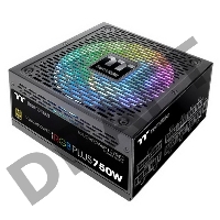 Блок питания Thermaltake ATX 750W Toughpower iRGB Plus 80+ gold (24+4+4pin) APFC 140mm fan color LED 9xSATA Cab Manag RTL