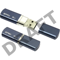 Флеш Диск Silicon Power 32Gb LuxMini 720 SP032GBUF2720V1D USB2.0 синий