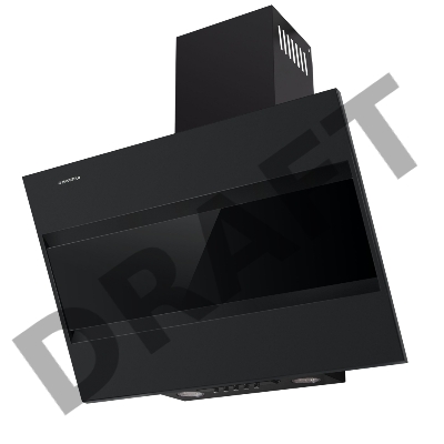 Вытяжка каминная Maunfeld BRIDGE 60 черный управление: кнопочное (1 мотор)