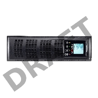 Источник бесперебойного питания CROWN On-Line CMUOA-300X-10K 10000VA/9000W, корпус металл, TOWER&RACK, 3U+3U, АКБ 16*12V/7AH, PF-0.9, AVR 110-300V, порт USB+RS-232, EPO, розетки - клемная колодка (Ph+N+GND), входной кабель 2,5 м, вентилятор охлаждения, ав